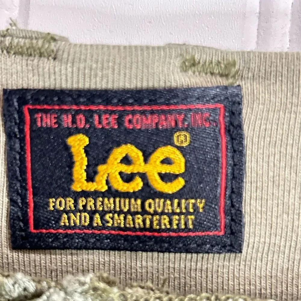 Lee Green Cargo Shorts Relaxed Fit